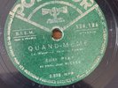 78 rpm EDITH PIAF Anyway - Make Me Waltz - POLYDOR 524.186