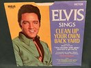 Elvis Presley RCA 47-9747 Clean Up Your Own Back Yard PROMO 45 W/ Sleeve 1969 NM