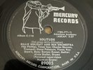 Mercury 78 RPM Billie Holiday - Solitude / East Of The Sun 89005 V++