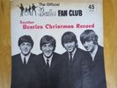 1964 THE OFFICIAL BEATLES FAN CLUB - ANOTHER CHRISTMAS RECORD FLEXI VINYL