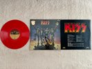 KISS Destroyer RED VINYL LP 1977 UK CAL2009 Casablanca IN SHRINK Love Gun Label
