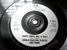 JOHN LENNON & YOKO ONO 45 ' HAPPY XMAS ' WAR IS OVER - PARLOPHONE SILVER LABEL