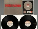 KISS - DOUBLE PLATINUM Double LP 1978 Casablanca INCLUDES PLATINUM AWARD Aucoin