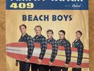 Original 1962 The Beach Boys Surfin' Safari 409 Picture Sleeve 7