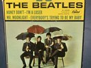 The Beatles EP 45 Record 4 BY 4 Capitol 1965 Picture Sleeve R-5365 VG+/EX