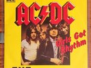 AC/DC Girls Got Rhythm / T.N.T. Vinyl Single 7