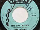 45 REGGAE / GLEN ADAMS / LET'S STAY TOGETHER / STRAKER'S / LISTEN