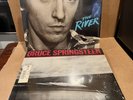 BRUCE SPRINGSTEEN — 2  Vinyl LP Record Lot: The River, Nebraska VG+ Shrink