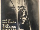 ROLLING STONES OUT OF OUR HEADS 1965 UK DECCA VINYL LP LK 4733 EX / EX