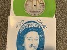 Sex Pistols God Save the Queen 7 inch A&M Poster Sleeve GREEN VINYL