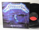 Metallica – Ride The Lightning, 1984 LP original, Elektra – 60396-1