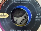 Latin 45  Ranchera Musart Dueto Hermanas Lopez Mariachi Mexico Sobre Rasgado VG