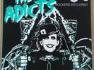THE ADICTS 'Rockers Into Orbit' LP 1990 UK Promo Copy GREEN Vinyl Fallout M/NM