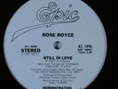 ROSE ROYCE Still in Love / Fire in the Funk EPIC WLP 12