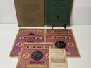 c.1930 Music Book and Merrie England Shellac Record Set Incomplete (D3)W#666