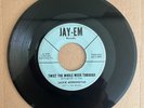 JACKIE MORNINGSTAR · TWIST THE WHOLE WEEK THROUGH b/w THERE’S A RIVER  45 JAY-EM