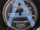 The JACKSON 5 Never Can Say Goodbye - A-label Promo 1971 Motown soul  Michael 5