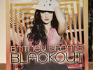 Britney Spears Blackout Clear Red Yellow Black Splatter Vinyl UO Limited