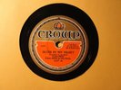 EUBIE BLAKE - Blues In My Heart / Sweet Georgia Brown - 1930s Crown HOT JAZZ 78