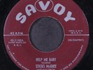 STICKS MCGHEE: help me baby / things have changed SAVOY 7