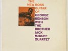 George Benson w/ The Brother Jack McDuff Quartet The New Boss Guitar Prestige LP