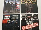 4 x RUN DMC 12” VINYL RECORDS - RUNS HOUSE FACES WALK THIS WAY CHRISTMAS KING OF