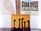 3  JAZZ LP'S WITH VIBISTS MILT JACKSON SUNFLOWER,HAMPTON STARDUST,TEDDY CHARLES