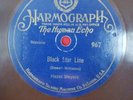 1920s Black Prewar Blues Hazel Meyers Black Star Line Harmograph E- 78 RPM