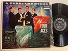 A Merry Christmas With The Four Aces LP Decca Mono 1950s Black Label WOW M-