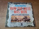 SIGNED JOHN WAYNE 1963 VG++ ALFRED NEWMAN How The West Was Won SOUNDTRACK LP33