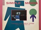 Simple Minds ‎– Themes For Great Cities LP Promo New Wave Rock 1981 Stiff US NM