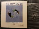 STAN GETZ & LUIZ BONFA Jazz Samba Encore  LP 1963 1ST PRESS STEREO Vinyl JOBIM