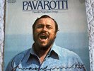 SIGNED Luciano Pavarotti O Sole Mio Album Vinyl LP Record Neapolitan
