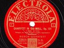 Busch SQ. Beethoven (Quartet op. 131). Elec DB 2810-4 (5). NM(-) 0rig. album