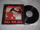 METALLICA Kill 'Em All '83 SHRINK   US MEGAFORCE SILVER label 1st press NMint