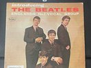 INTRODUCING THE BEATLES 1964 Vee Jay VJ Genuine STEREOPHONIC STICKER VG+