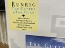 RUNRIG - CUTTER & THE CLAN - NEW CLEAR VINYL LP  (2024 REMASTER) Scots Pressing