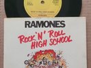 RAMONES ROCK N ROLL HIGH SCHOOL EP 45 RPM 3 SONGS SIR 4021