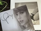 Taylor Swift The Tortured Poets Department Vinyl HAND SIGNED PHOTO With Heart ️