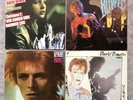 DAVID BOWIE Vinyl LP -Space Oddity-Scary Monsters-Let’s Dance-Christiane F. 4 LP