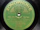 THE RHYTHMIC EIGHT  - ‘KISS AND MAKE UP/ OLD NEBRASKA’ 1928 ZONOPHONE 78, HOT