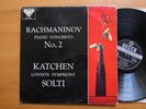 SXL 2076 ED1 Rachmaninov Piano Concerto no. 2 Katchen Solti Decca WBG 1st VG