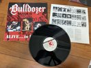 BULLDOZER -alive in poland RARE 1ST PRESS LP 1990 motorhead