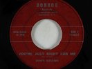 Rockabilly 45 - Don's Rockers - You're Just Right For Me - Donroc - rare