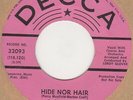 Earl Grant Hide Nor Hair Decca Demo Soul Northern Motown