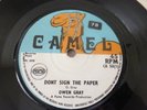 OWEN GRAY  DONT SIGN THE PAPER   1970 CAMEL UK  SKINHEAD REGGAE / SKA EX