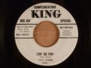 Titus Turner  Stop The Pain/Hold Your Loving  Promo RARE  R&B Rocker 1957 King