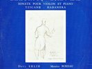 Ravel Sonate Piano Violon Devy Erlih Maurice Bureau Ducretet Thomson 270C099