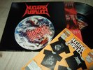 NUCLEAR ASSAULT : HANDLE WITH CARE LP 1989 UNDER ONE FLAG 35 UK +OIS+INSERT