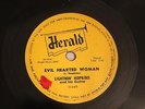 BLUES LIGHTNIN' HOPKINS Evil Hearted Woman / They Wonder Who I Am HERALD 449  V+